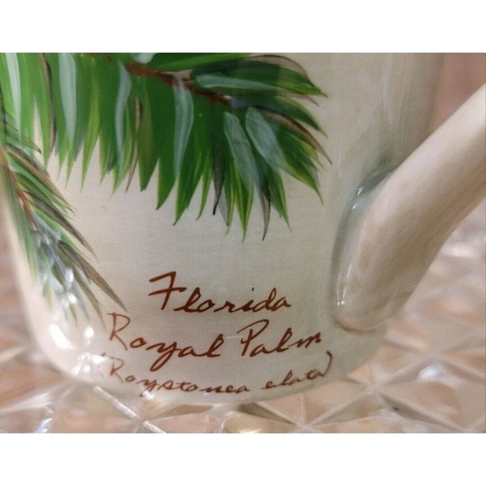 Palm Island Teapot and Cups. Palm Island Cream by FLORIDA